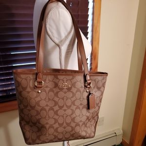 Leather Coach Purse